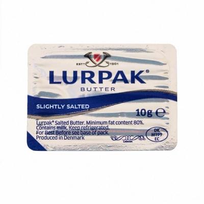 盒马代购 LURPAK/银宝 六粒装咸黄油6*10g丹麦进口
