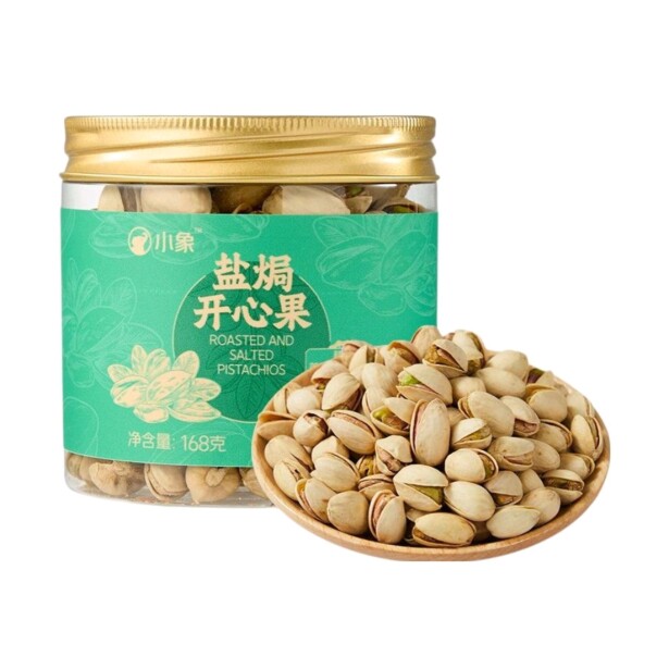 小象超市代购小象盐焗开心果168g