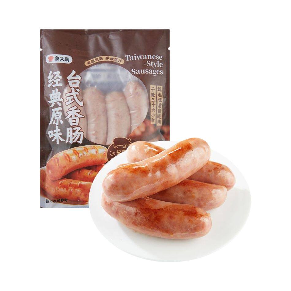小象超市长沙代购象大厨经典原味台式香肠240g
