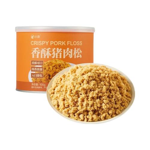 小象超市长沙代购小象原味猪肉松100g