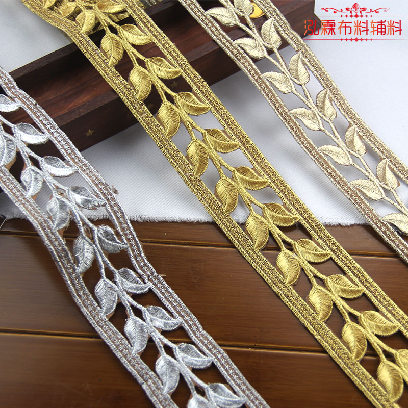 金银花边舞台服装家居窗帘镂空