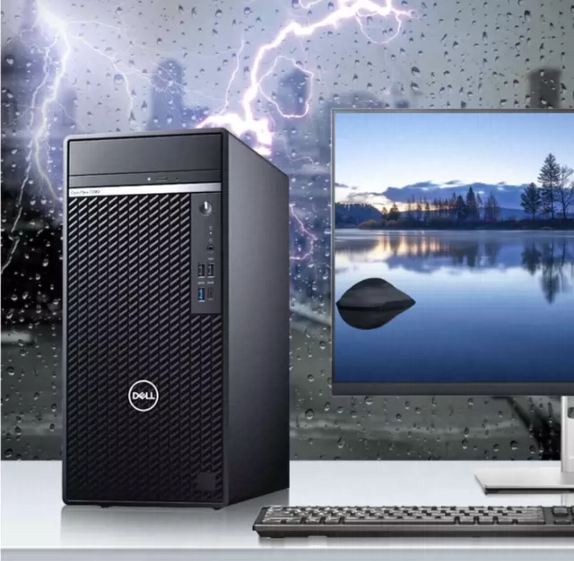 全新戴尔Dell 7080 MT商用台式机i3 i5 i7 I9 整机准系统质保一年