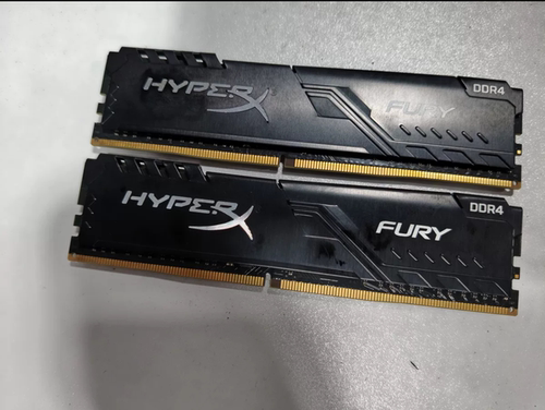 原装金士顿DDR4 3200 3600 32GB台式机内存条骇客神条Fury32G单条