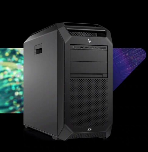 全新HP Z8 G5 Fury单路图形工作站W5-3425 3435 3495准系统整机