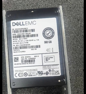 118000808 3.84T RI硬盘MT0R5 SAS Dell EMC