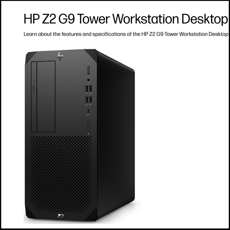 全新HP Z2 G9 工作站准系统 i5 I7 I9 12900 13900  12700 12900