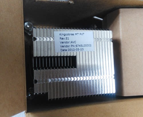 全新HP 8000 8100 8200 8300 4000 6000 SFF CPU热管散热器片