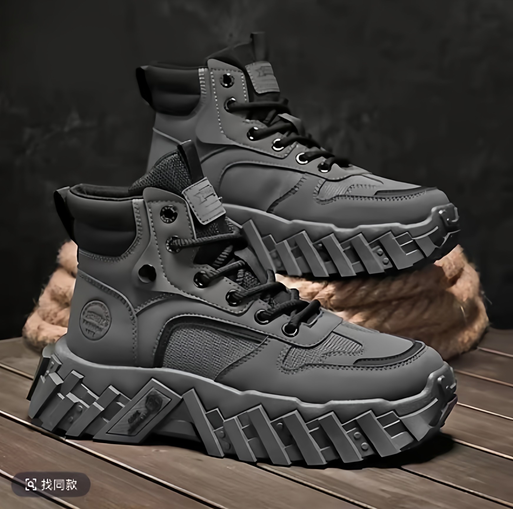 福建晋江帕拉鞋2025秋冬新款男鞋秋季防滑耐磨时尚休闲鞋潮鞋子