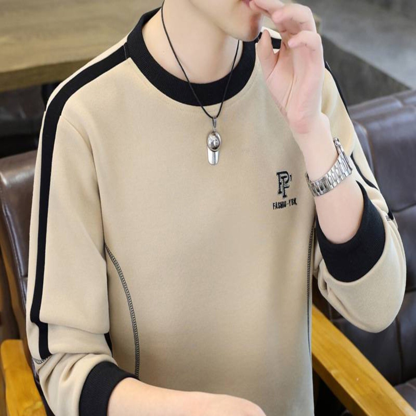 铂瑾男装专柜品质韩版潮