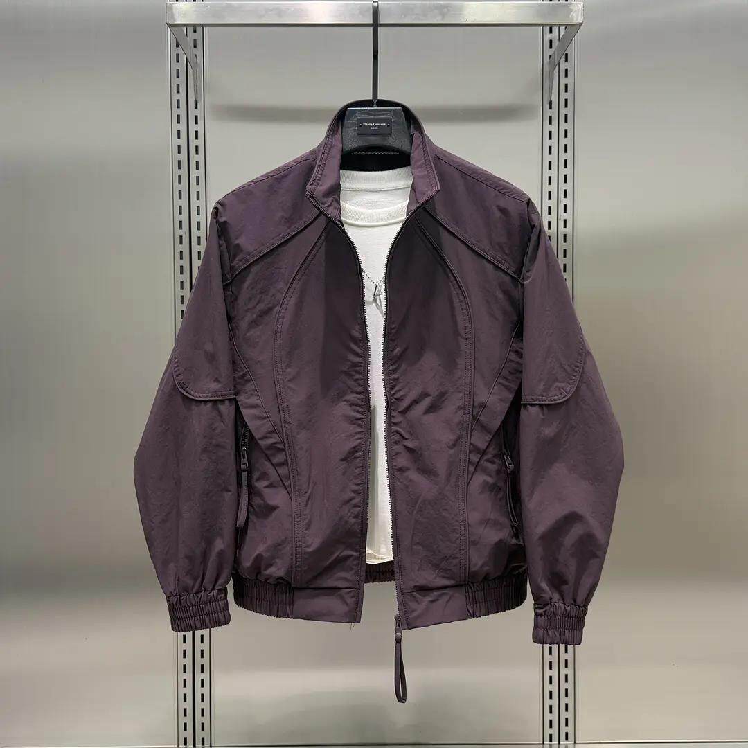 不凡潮品男装春季立领设计感男士夹克2026新款潮流休闲百搭外套