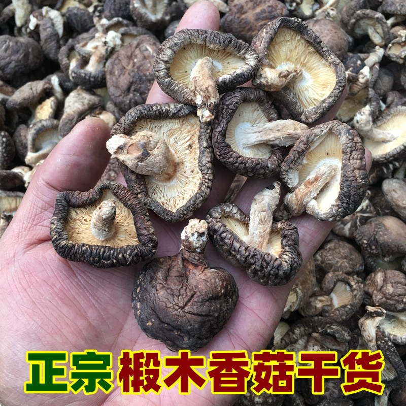 椴木香菇农家蘑菇干货食用菌冬菇