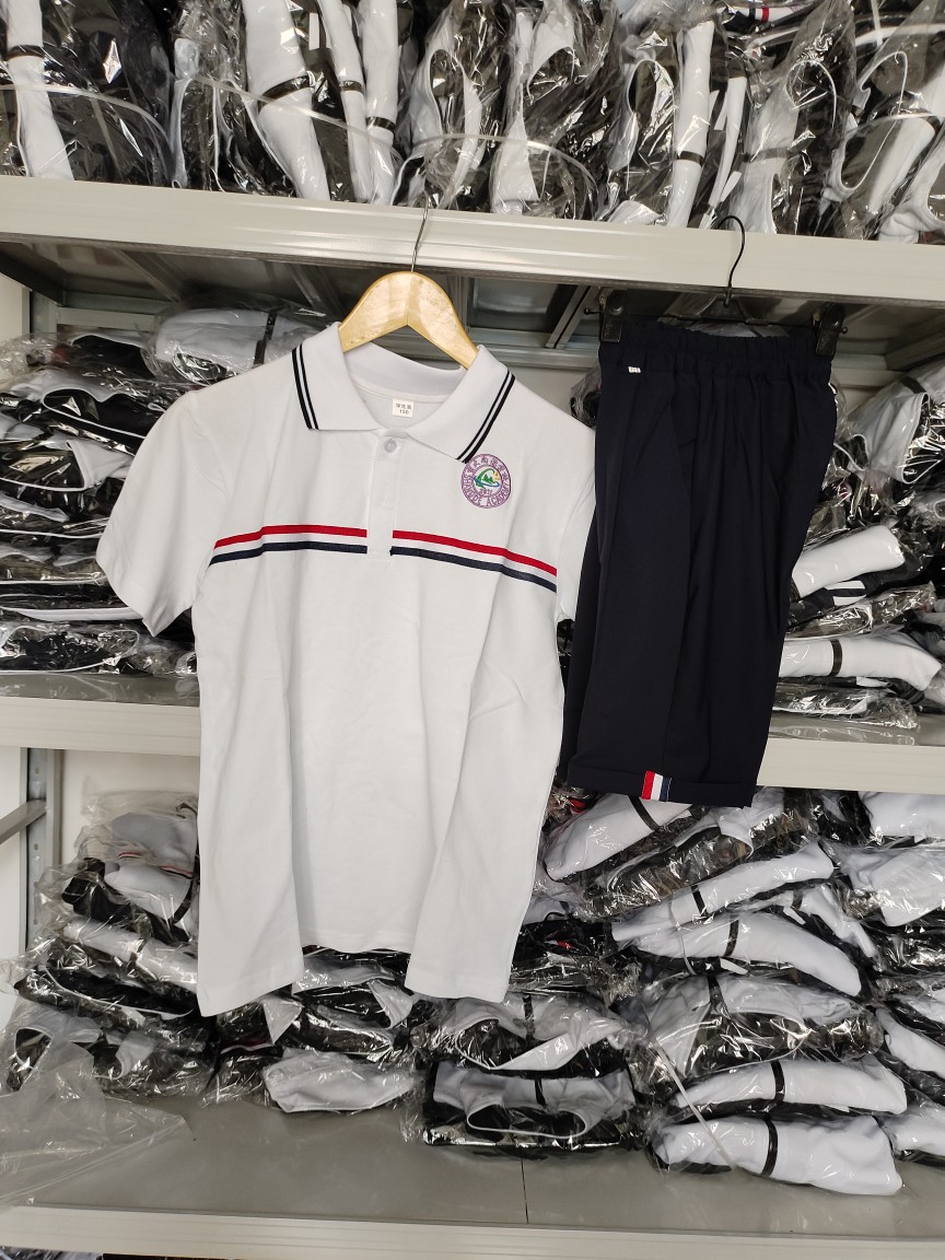 学院风格套装短袖尚德