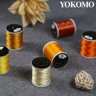 飞鹿电脑绣花机可用 胜家 YOKOMO40色120D品质绣花线 兄弟