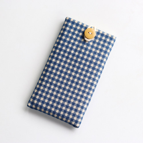 手工蓝格内胆包保护套适用于文石boox P6小白马6.13寸Palma2Tango