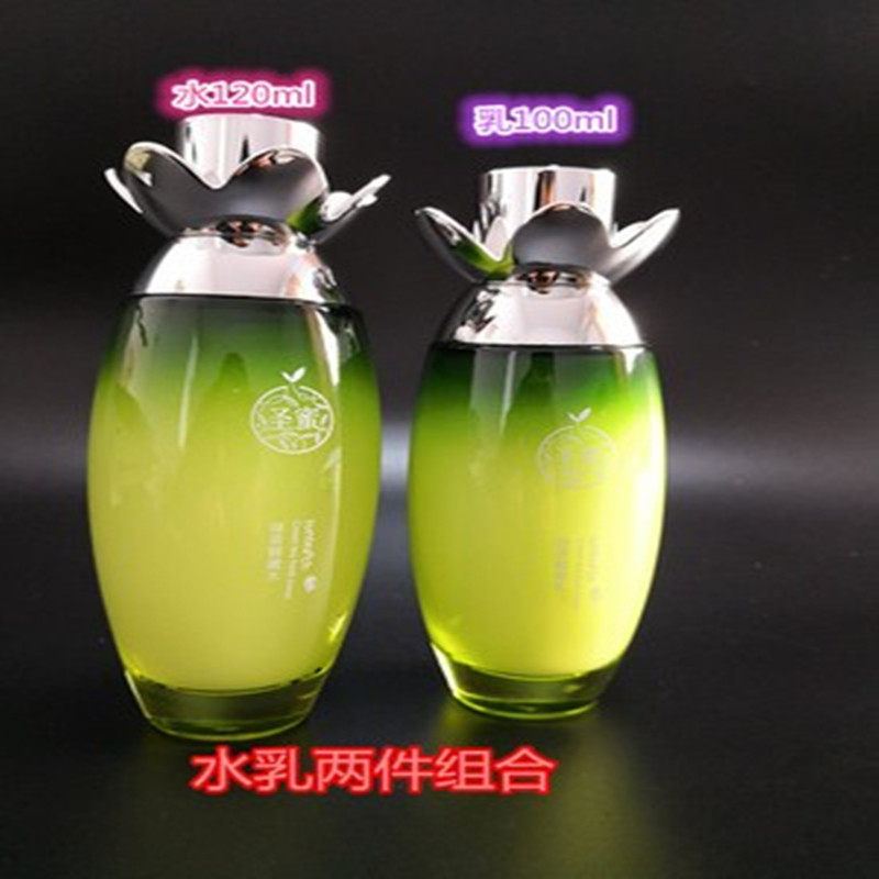 圣蜜绿茶套装 圣蜜绿茶鲜嫩水漾套装 绿茶套盒补水保湿 七件套