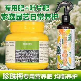 珍珠梅专用肥料盆景营养液叶面肥氮磷钾有机肥复合土壤水溶化肥料