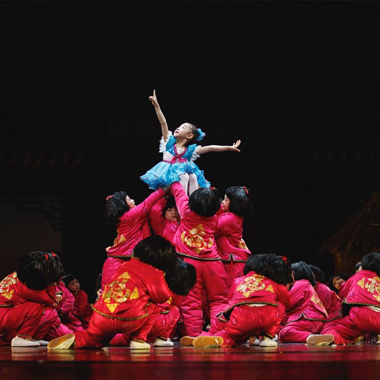 梦娃演出服儿童福娃舞蹈服中国梦娃道德娃小荷风采幼儿喜庆表演服