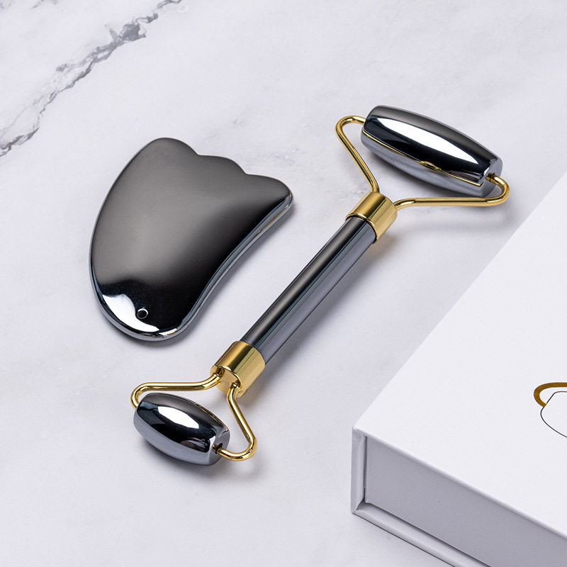 太赫兹能量石按摩棒 太赫兹羊角刮痧片 刮痧工具 太赫兹美容棒