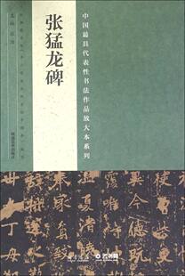 正版书籍张猛龙碑/中国代表性书法作品放大本系列 编者:张海 河南美术出版社