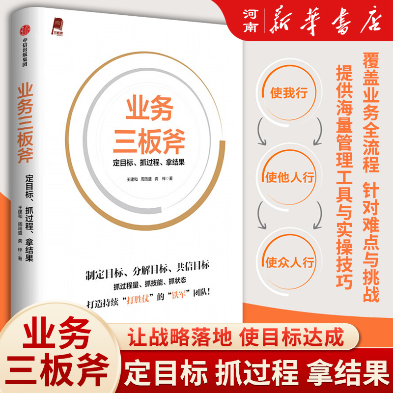 业务三板斧定目标抓过程