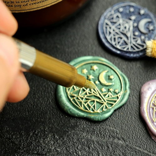 Цветные карандаши, печать, ретро металлическая кисть ручной работы, «сделай сам», граффити, планировщик