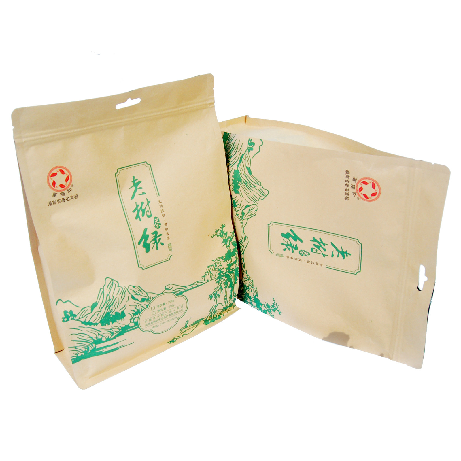 老树绿茶 新茶上市 炎陵本土茶叶特级雨前袋装 散装正品送礼包装