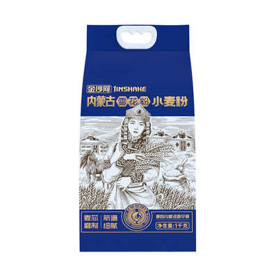金沙河1kg内蒙雪花小麦粉