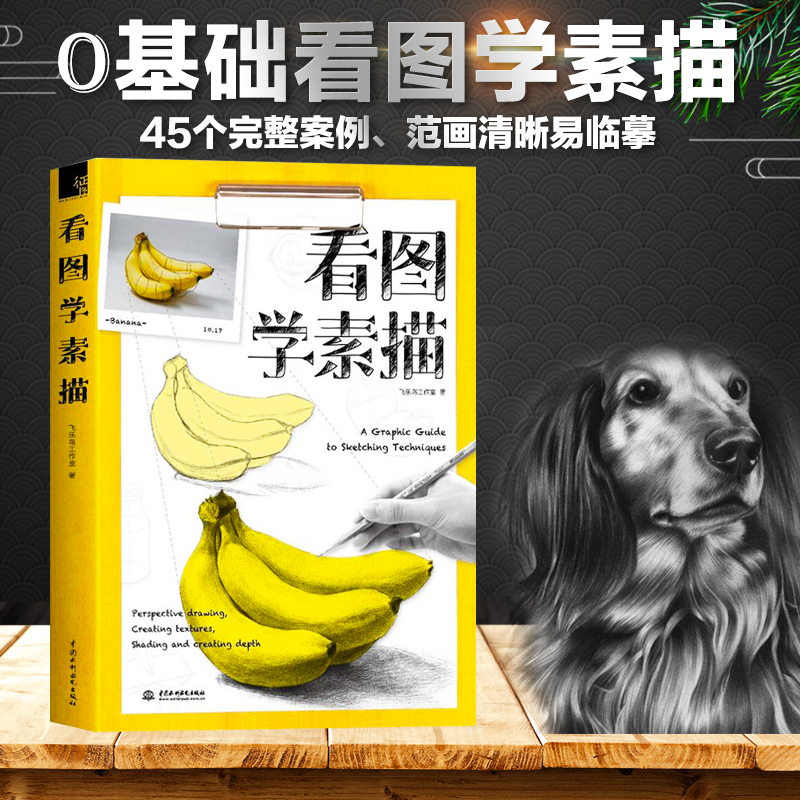 新手入门零基础学画画自学速写水彩国画册线描工具书石膏像动物花鸟人体书籍教材临摹漫画教程书人物绘画书籍彩铅手绘看图学素描
