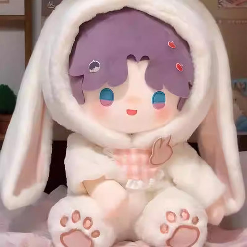 40cm厘米棉花娃娃衣兔子服一番赏无属性新款冬款公仔玩偶替换套装