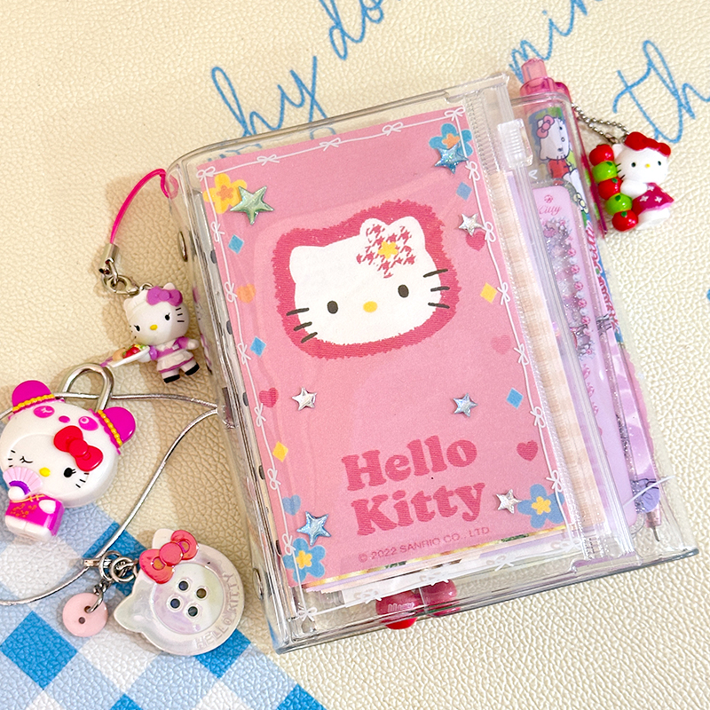 Hellosmile原创m5三折拉链活页