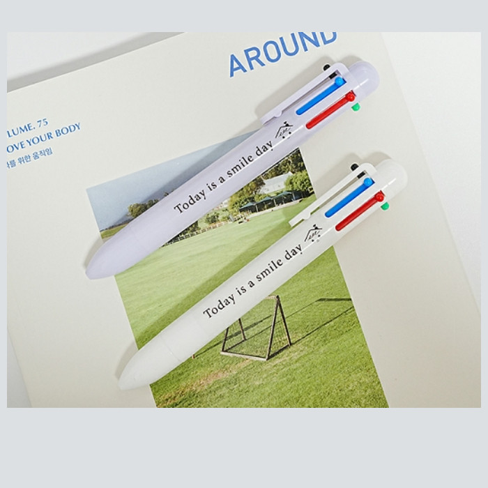 现货 hellosmile原创smile day系列6色圆珠笔小清新ins风