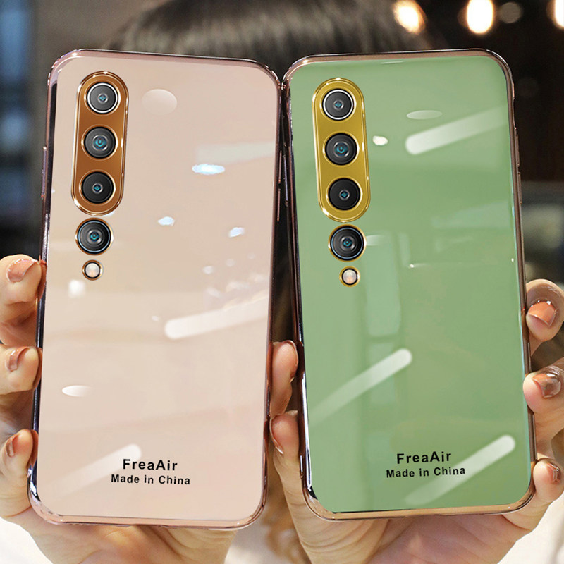 适用小米10手机壳奶奶灰高档小米10pro保护套个性创意超薄mi10电镀十