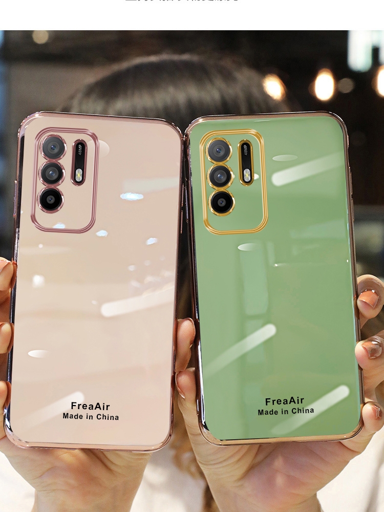 oppo个性风硅胶全包镜头手机壳