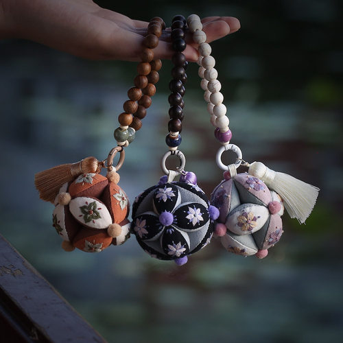 花寄绣球刺绣diy手工材料包