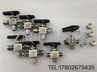 42GXS4Swagelok过高纯气体路 世伟洛克316SS4分之1卡套三通球阀SS