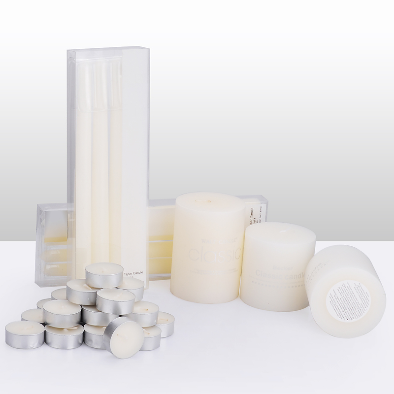 圆柱蜡小茶蜡彩色螺纹杆蜡