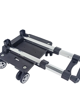 便携购物车爬楼轮手推车轻便小拉车可折叠铝合金拉杆车万向飞机轮