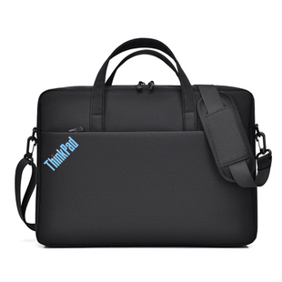 2024笔记本X1 适用联想ThinkPad X390电脑包14英寸单肩背包男防水布料手提袋斜挎加厚通勤