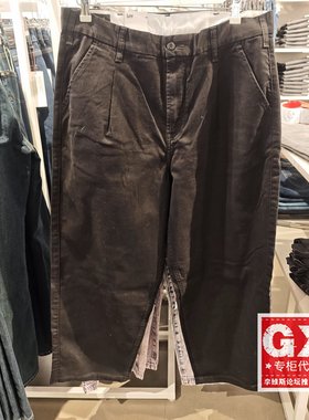 Lee专柜正品秋冬黑色男款宽松休闲裤LMB007905101235-K11000