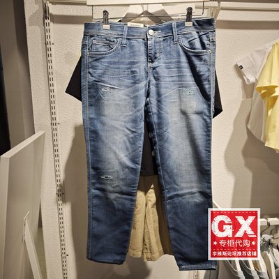 Lee402修身中低腰修身精玉鱼透凉薄款女水洗牛仔裤LWZ402AQ82DY