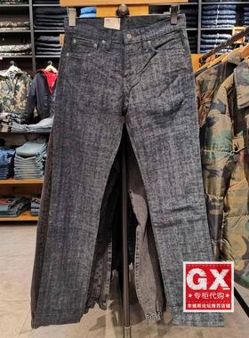 GX出品levis 李维斯 04511-1340 灰黑色 修身小脚 男加厚休闲裤
