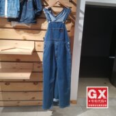 0007男女休闲宽松直筒显瘦牛仔背带裤 Levis李维斯专柜正品 79107