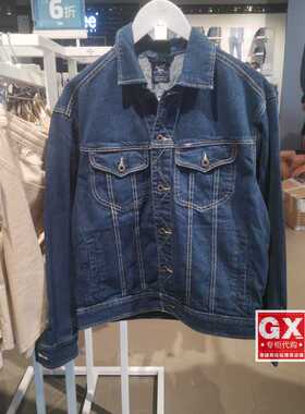 Lee专柜正品2022春秋冬101+男款牛仔夹克LMT002705100318-A01761