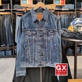 levis李维斯 时尚 72334 GX出品 0354 男 中蓝休闲潮 牛仔衣夹克