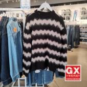 A04727 正品 2024秋冬男条纹套头毛衣LMT006272201747 K11000