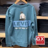 正品 0001 卫衣0019C Levis李维斯2024年宽松落肩背部印花LOGO 男士