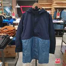 正品Levis李维斯LMC男士撞色连帽风衣休闲宽松拼色外套17484-0003