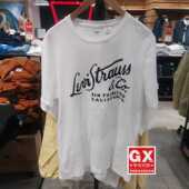 正品 0109 T恤17783 Levis李维斯纯棉男时尚 宽松白色LOGO印花短袖