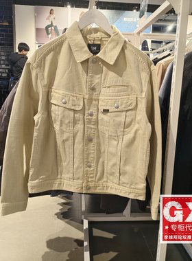 Lee专柜正品 2025春秋男女款夹克牛仔外套LUT006287201532-A03034