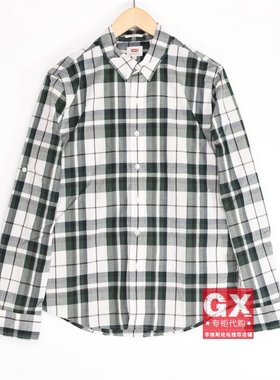 李维斯 LEVIS 35616-0014/0013 男 时尚格子长袖休闲衬衣衬衫